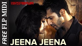 Jeena Jeena Instrumental  Badlapur  Flp Midi [upl. by Dnama]