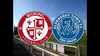 Woking V Aldershot  New Years Day 2024 [upl. by Ahsinyd985]