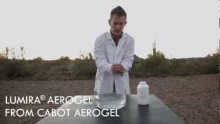 Hydrophobic Aerogel Makes Hands Waterproof [upl. by Ayikan]