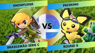 SnowFleiqs Toon Link vs Pee2King Pichu  BRASILEIRÃO SMASH ONLINE SÉRIE C  Smash Ultimate SSBU [upl. by Past]