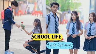 School life 🏫🥰📚 A cute love story schoollife school mryashu0985 [upl. by Hole334]