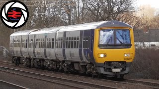 Trains at Levenshulme WCML  CML BL  12022024 [upl. by Jemy]