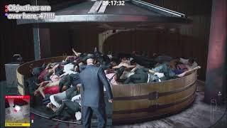 I spent OVER 10 HOURS dragging everyone in Mendoza to a grape presser in Hitman 3 [upl. by Holmun688]