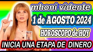 Mhoni Vidente 1 de AGOSTO 2024 🌟🪬MHONI VIDENTE HOROSCOPOS y predicciones🪬🔮💫HOROSCOPO DIARIO GRATIS🔮 [upl. by Purcell545]