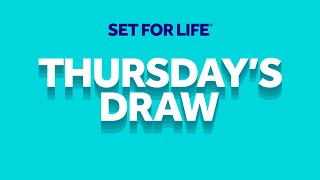 The National Lottery Set For Life draw results from Thursday 21 March 2024 [upl. by Sueaddaht743]