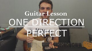 One Direction  Perfect Guitar LessonTutorialHow To PlayChords [upl. by Coh]