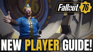 Fallout 76 Beginners Guide MUST KNOW Tips For New Players In 2024 [upl. by Yesnil]