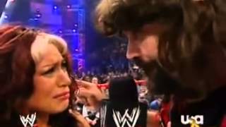 Melina Mick Foley amp Vince McMahon Segment [upl. by Noryv813]