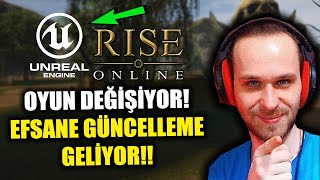 BÜYÜK GÜNCELLEME OYUN DEĞİŞİYOR   Rise Online Başlangıç [upl. by Ruyam]