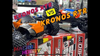 Macro Hobby  Team Corally Kronos RTR VS Kronos XTR [upl. by Agustin]