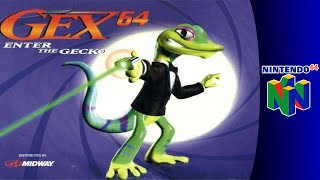 Nintendo 64 Longplay Gex 64 Enter the Gecko [upl. by Emrich555]