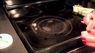 Norwex Cleaning Paste on Cooktop [upl. by Knute447]