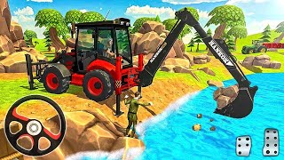 JCB 3DX BACKHOE LOADER BUS SIMULATOR INDONESIA DRIVING LIVE STREAM [upl. by Eugatnom964]