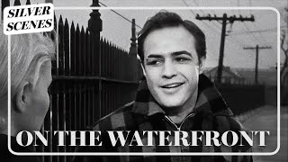 Terry Flirts With Edie  Marlon Brando  On The Waterfront  Silver Scenes [upl. by Hsivat587]