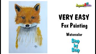 How to Paint Fox FoxPainting [upl. by Phira]