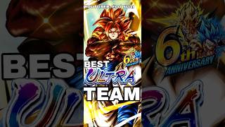 ULTRA SUPER SAIYAN 4 GOGETA BEST TEAMS GUIDE Dragon Ball Legends [upl. by Ecitnerp]