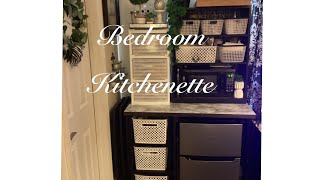 DIY Kitchenette  Personalize Your Own Mini Kitchen  Bedroom Kitchen [upl. by Calie]