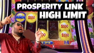 PROSPERITY LINK HIGH LIMIT SLOTS 80SPIN BONUSES GALORE HARD ROCK ATLANTIC CITY [upl. by Elie]