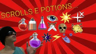 Scrolls e potions que acho úteis aqw 2024 [upl. by Rebmac949]