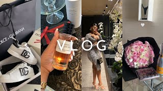 VLOGMY BIRTHDAYLUXURY SHOPPINGGOING OUTampMORE [upl. by Adala877]