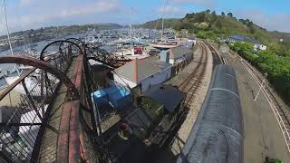 Arriving at Kingswear Steam Train Station 29042023 [upl. by Luciano]