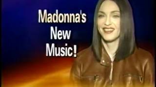 Madonna  Nothing Really Matters  Making The Video ET Channel 1999 [upl. by Toomay]