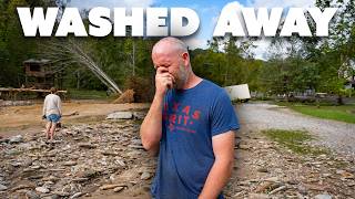 UNBELIEVABLE DESTRUCTION Hurricane Helene destroys our Farm [upl. by Adeirf741]