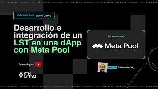 Desarrollo e integración de un LST en una dApp con Meta Pool [upl. by Sharos]