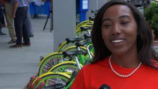 Fayetteville State University rolls out new bike service [upl. by Spear]