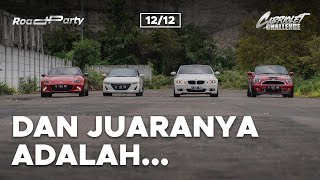 CABRIOLET CHALLENGE Dan Pemenang 1 Miliar Adalah 1212 [upl. by Hamer]