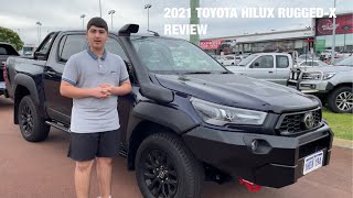 2021 Toyota Hilux RuggedX Review [upl. by Rodi]