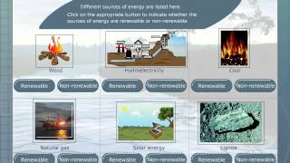 Renewable and Non Renewable Sources of Energy [upl. by Leese]