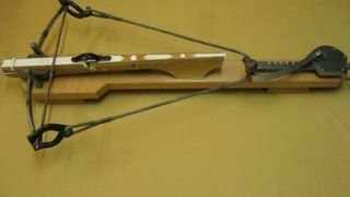 Crossbow string hang  Armbrust Sehne auflegen [upl. by Disraeli]