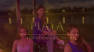 PLAYA  TOPEPANG FT DYLANLYRIC VISUALIZERprod by Brook Beats [upl. by Sekyere]