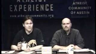 Matt Dillahuntys First Call To The Atheist Experience Show extract from episode 381 [upl. by Steen]