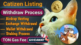 Catizen  Withdrawal amp Staking Update  Catizen Airdrop  Earn Online QamarZiaAli [upl. by Ocirred]