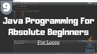 Java Tutorial for Beginners 9  For Loops [upl. by Ilarrold]