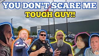 TOUGH GUYS GET OWNED UNDERCOVER COPS COVER BLOWN DRIVE OF SHAME DISMISSED1ST AMENDMENT AUDIT [upl. by Courtenay]