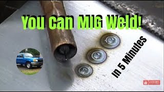 Learn How to MIG Weld Automotive Sheet Metal in 5 Minutes [upl. by Bonny870]