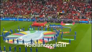 Euro2024 Italia  Albania linno di Mameli al Signal Iduna Park [upl. by Haeckel]