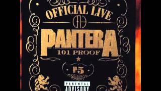 Pantera  Sandblasted Skin Live 101 proof with speech and scream from the end of 5 minutes alone [upl. by Airdnas552]