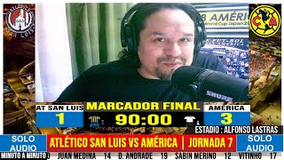 ATLÉTICO DE SAN LUIS VS AMÉRICA EN VIVO JORNADA 7 CLAUSURA 2023 [upl. by Johannessen755]