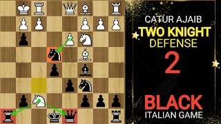 3 Perwira beracun  Jebakan catur hitam mematikan  Italian Game hitam 2 [upl. by Neil]