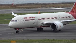 Air India Boeing 7878 VTANA Takeoff from KIX 24L [upl. by Aracal]