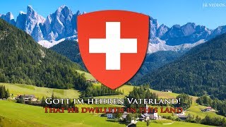 National Anthem of Switzerland DEEN lyrics  Schweizer Nationalhymne [upl. by Noskcaj]