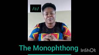 The Monophthong The twelve 12 monophthongs [upl. by Ainirtak]