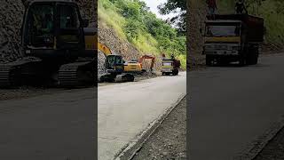 Road widening project is awesome 👍governmentjobs pinoypower heavymetal [upl. by Peskoff690]