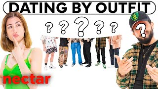 blind dating 6 guys by outfits ft meg deangelis  vs 1 [upl. by Chadd]