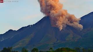 Sep 17 2024 Huge Eruption Triggers 2 Pyroclastic Flows Santa Maria Volcano [upl. by Edals]