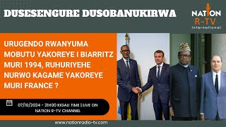 URUGENDO RWANYUMA MOBUTU YAKOREYE I BIARRITZ MURI 1994 RUHURIYEHE NURWA KAGAME MURI FRANCE [upl. by Jon]